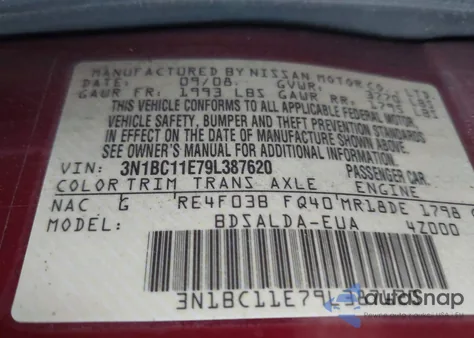 2009 Nissan Versa 1.8S from USA, damaged, VIN 3N1BC11E79L387620